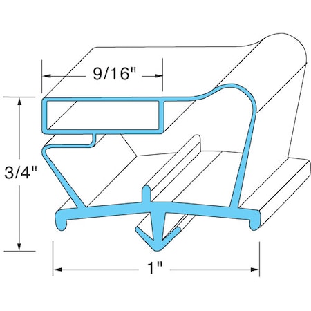 Door Gasket For  - Part# Pe66237-4